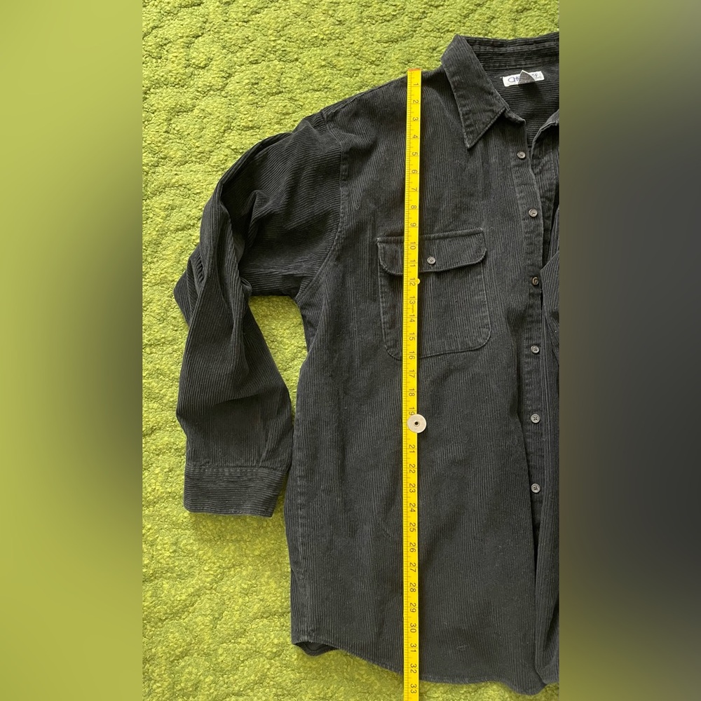 Vintage Cherokee Black Corduroy Shirt - Picture 9 of 9